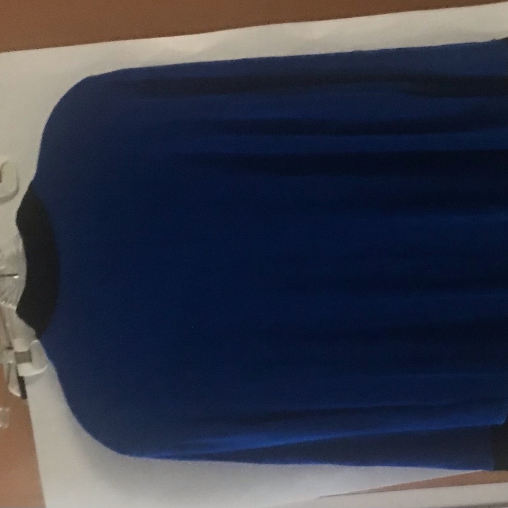 New Sapphire with Black Trim Softwear by Mark Singer Jacket Button Down - Picture 8 of 16